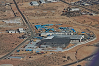 aerial photo industrial area victorville high desert ca www.globalvizion.net